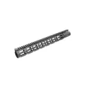 UTG Pro M-Lok AR-15 15in Super Slim Free Float Black Handguard (MTU019SSM) - Leapers UTG