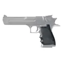 MAGNUM RESEARCH Hogue Desert Eagle with Finger Grooves Black Grip (DEP821) - Magnum Research
