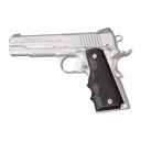 HOGUE Colt 1911 Rubber with Finger Grooves Black Grip (45000) - Hogue