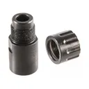 SILENCERCO Delta Walther P22 1/2x28 Black Thread Adapter with Thread Protector (AC5) - Silencerco