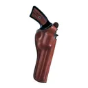 BIANCHI Cyclone #111 Right Hand Tan Belt Holster For 6" K-Frame Revolvers (12680) - Bianchi Holsters