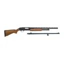 MOSSBERG 500 Combo 22in 20 Gauge Wood Youth Pump Action Shotgun (54188) - Mossberg