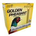 FIOCCHI Golden Pheasant 12Ga 3in #4 Nickel-Plated 25rd/Box Shotshell (123GP4) - Fiocchi
