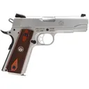 RUGER SR1911 45 Auto 4.25in 7rd  Stainless Pistol (6702) - Ruger