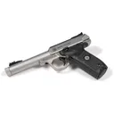 SMITH & WESSON SW22 Victory .22 Threaded Barrel Stainless 5.5in Fiber Optic Sights 10rd Pistol (10201) - Smith & Wesson