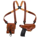 GALCO Miami Classic Colt 5in 1911 Right Hand Leather Shoulder Holster (MC212) - Galco