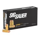 SIG SAUER Elite Performance 10mm 180Gr FMJ 50rd Box Handgun Ammo (E10MB1-50) - Sig Sauer