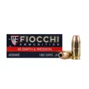 FIOCCHI 40 S&W 180 Grain JHP Ammo, 50 Round Box (40SWE) - Fiocchi
