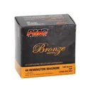 PMC Bronze 44 Remington Magnum 180Gr Jacketed Hollow Point Handgun Ammo (44B) - Pmc