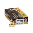 SIG SAUER Elite Performance 40 S&W 180 Grain FMJ Ammo 50 Round Box (E40SB2-50) - Sig Sauer