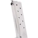 MEC-GAR 10mm 8rd Nickel Magazine fits 1911 (MGCGOV10N) - Mecgar