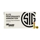 SIG SAUER Elite Performance 9mm 124 Grain V-Crown JHP Ammo 50 Round Box (E9MMA2-50) - Sig Sauer