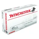 WINCHESTER USA .45 ACP 230 Grain FMJ 50rd Box Ammo (Q4170) - Winchester Ammo