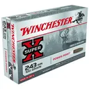 WINCHESTER Super-X .243 Win 100 Grain PP 20rd Box Rifle Ammo (X2432) - Winchester Ammo