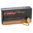 PMC Bronze 45 Auto 185gr Jacketed Hollow Point 50rd/Box Handgun Ammo (45B) - Pmc