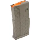 HEXMAG .308 Win 10rd Flat Dark Earth Magazine Fits SR25/AR10 (HX1020-SR25S1-FDE) - Hexmag