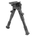 UTG Shooters Rubber Feet 6.2-6.7in Height SWAT Bipod (TL-BP28S) - Leapers UTG