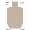 BIRCHWOOD CASEY Eze-Scorer 12x18in 10-Pack BC IPSC Practice Paper Target (37206) - Birchwood Casey