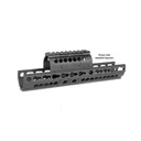 MIDWEST INDUSTRIES SS Extended AK47/74 Universal KeyMod Handguard with Trijicon RMR Topcover (MI-CRM14) - Midwest Industries