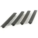HEXMAG M-LOK 4-Pack Black Rail Cover (HX-MLC-4PK-BLK) - HEXMAG