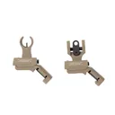 TROY HK Front and Round Rear Flat Dark Earth Offset Sight Set (SSIG-45S-HRFT-00) - TROY Industries