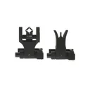 TROY Folding M4 Front and Dioptic Rear Offset Sight Set (SSIG-45S-MDBT-00) - TROY Industries