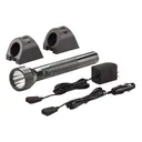 STREAMLIGHT SL-20L Full-Size Rechargeable LED Flashlight With 120V AC/DC and 2 Sleeves NiMH (20703) - Streamlight