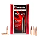 HORNADY Match 6mm 105gr BTHP 500/Box Rifle Bullets (24585) - Hornady