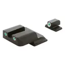 AMERIGLO S&W Classic Style 3-Dot Green with White Outline Front and Rear Sights (SW-801) - Ameriglo