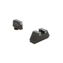 AMERIGLO Tall Suppressor Style 3 Dot Green Front/Rear Night Sight Set (GL-329) - Ameriglo