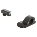 AMERIGLO For Glock Ghost Ring Green with White Outline Front and Green Rear Sights (GL-126) - Ameriglo