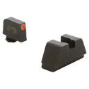 AMERIGLO Green Tritium Orange Outline Suppressor Sight Set for Glock (GL-511) - Ameriglo