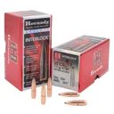 HORNADY InterLock 25 Cal 117gr BTSP 100/Box Rifle Bullets (2552) - Hornady