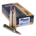 SIG SAUER Elite Ball 308 Win 150Gr FMJ 20/Box Ammo (E308B1-20) - Sig Sauer