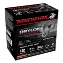 WINCHESTER AMMO DryLok Super Steel 12Ga 2.75in 2-Shot Magnum Plated 25/250 Shotgun Shells (XSM122) - Winchester