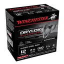 WINCHESTER DryLok Super Steel 12Ga 1-1/4oz 2.75in #4 25rd Box Shotshells (XSM124) - Winchester