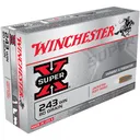 WINCHESTER Super-X 243 Win 80Gr Jacketed Soft Point 20rd Box Rifle Bullets (X2431) - Winchester