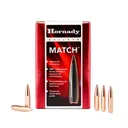 HORNADY Match .30 Cal 208Gr BTHP Rifle Bullets (30733) - Hornady