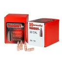 HORNADY 22 Cal .224 SP 55Gr Spire Point With Cannelure 100Rd Box Bullets (2266) - Hornady
