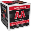 WINCHESTER AA .410Ga 1/2oz 2.5in #8 Lead Shot 25rd Box Shotshells (AASC418) - Winchester Ammo