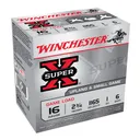 WINCHESTER Super-X 16Ga 1oz 2.75in #6 Lead Shot 25rd Box Shotshells (XU166) - Winchester Ammo