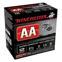 WINCHESTER AA Super Handicap 12Ga 2.75in #8 Shot 25/250 Shotgun Shells (AAHA128) - Winchester