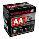WINCHESTER AA 20Ga 7/8oz 2.75in #9 Lead Shot 25rd Box Shotshells (AA209) - Winchester Ammo