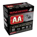 WINCHESTER AA 12Ga 1oz 2.75in #8 Lead Shot 25rd Box Shotshells (AA12FL8) - Winchester Ammo