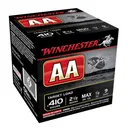 WINCHESTER AA .410Ga 1/2oz 2.5in #9 Lead Shot 25rd Box Shotshells (AA419) - Winchester Ammo