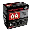 WINCHESTER AA 12Ga 1 1/8oz 2.75in #7.5 Lead Shot 25rd Box Shotshells (AAHA127) - Winchester Ammo