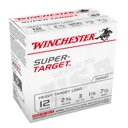 WINCHESTER Super Target 12Ga 1-1/8oz 2.75in #7.5 25rd Box Shotshells (TRGT12M7) - Winchester Ammo
