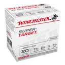 WINCHESTER Super Target 20Ga 7/8oz 2.75in #7.5 25rd Box Shotshells (TRGT207) - Winchester Ammo