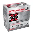 WINCHESTER Super-X 12Ga 1 1/8oz 2.75in #6 Lead Shot 25rd Box Shotshells (XU12H6) - Winchester Ammo