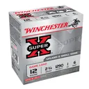 WINCHESTER Super-X 12Ga 1oz 2.75in #6 Lead Shot 25rd Box Shotshells (XU126) - Winchester Ammo